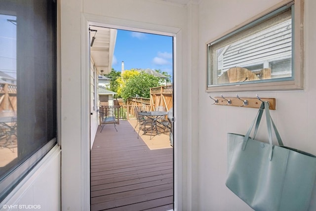 view of entryway