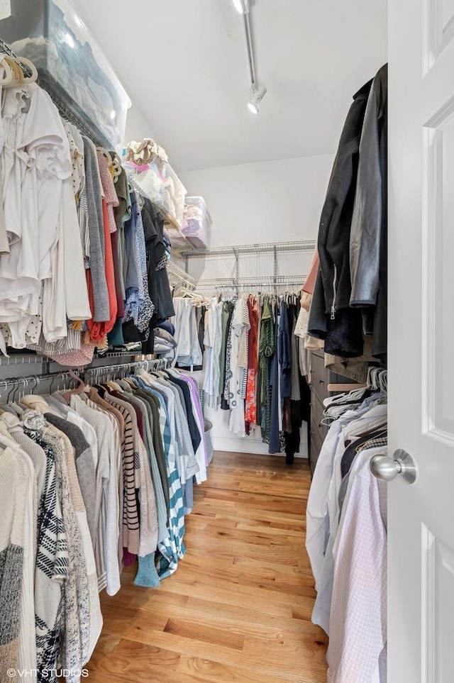 1717 W Newport Ave Unit 5, Chicago, IL 60657 - walk in closet with wood finished floors