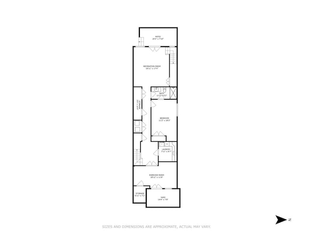 1924 N Wolcott Ave, Chicago, IL 60622 - room layout