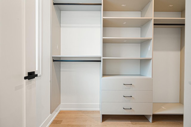 view of closet