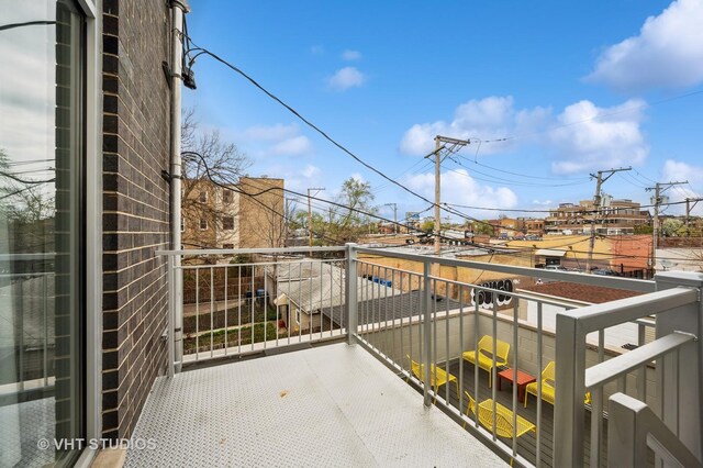 2109 N Campbell Ave Unit 2N, Chicago, IL 60647 - view of balcony