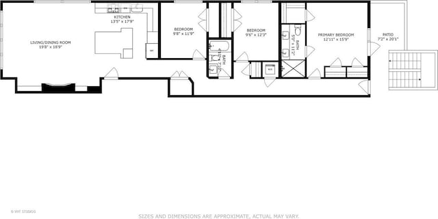 2109 N Campbell Ave Unit 2N, Chicago, IL 60647 - room layout