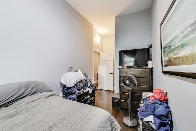 2437 W Taylor St, Chicago, IL 60612 - bedroom with wood finished floors