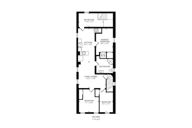2437 W Taylor St, Chicago, IL 60612 - view of room layout