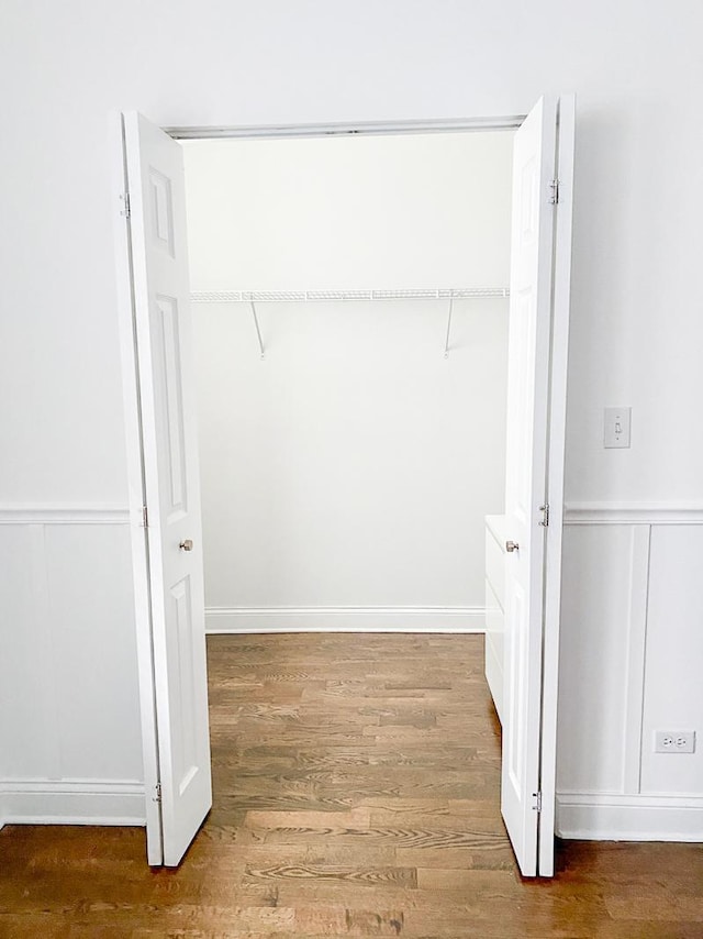 view of closet