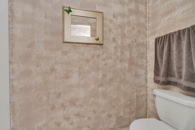 bathroom with toilet