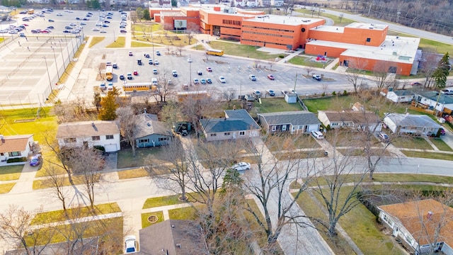 drone / aerial view