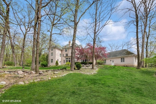 view of yard