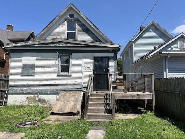 801 S Warren St, Peoria, IL 61605 - back of property