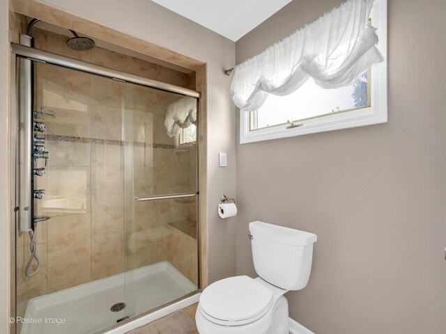 1301 Hawkins Ct, Saint Charles, IL 60174 - full bath with toilet and a shower stall