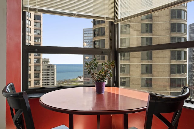 400 E Ohio St Unit 3203, Chicago, IL 60611 - balcony featuring a city view and a water view