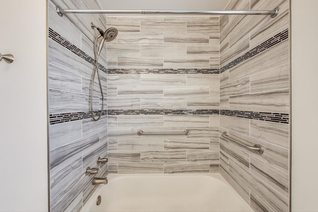 full bath with shower / bath combination