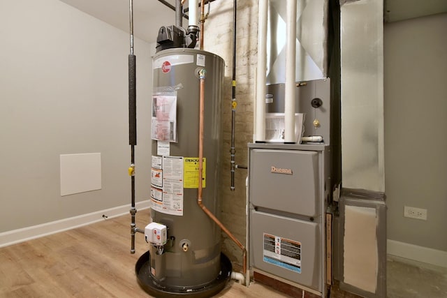 utilities with gas water heater