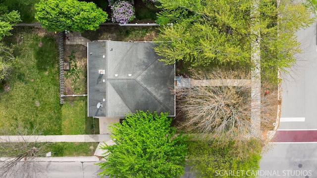 drone / aerial view