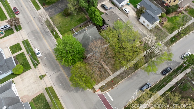 drone / aerial view