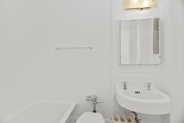 3300 N Lake Shore Dr Unit 12B, Chicago, IL 60657 - bathroom featuring toilet and a sink