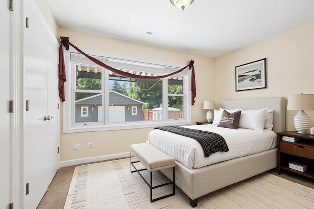 8712 N Central Ave, Morton Grove, IL 60053 - carpeted bedroom with baseboards