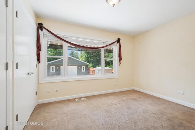 8712 N Central Ave, Morton Grove, IL 60053 - carpeted spare room with plenty of natural light