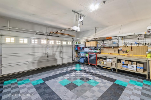 1674 Francis Dr, Pingree Grove, IL 60140 - garage featuring a garage door opener