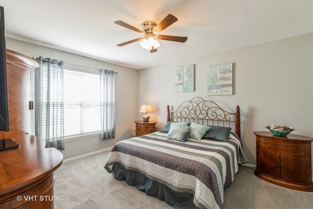 1674 Francis Dr, Pingree Grove, IL 60140 - bedroom with carpet floors, baseboards, and ceiling fan
