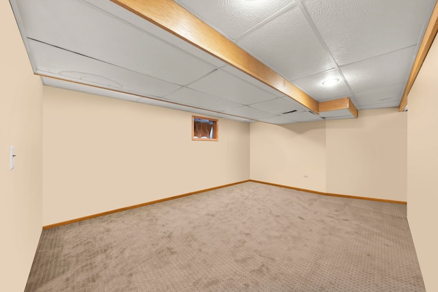 2739 Genoa Dr, New Lenox, IL 60451 - finished basement featuring carpet floors and baseboards
