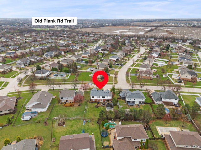 2739 Genoa Dr, New Lenox, IL 60451 - view of property location with nearby suburban area