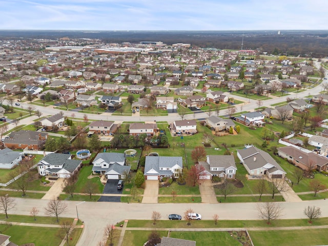 2739 Genoa Dr, New Lenox, IL 60451 - aerial view of property and surrounding area with nearby suburban area