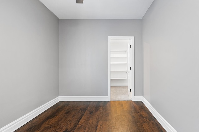 8543 S Laflin St, Chicago, IL 60620 - empty room with baseboards and wood finished floors