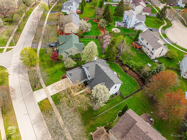 849 Brompton Cir, Bolingbrook, IL 60440 - aerial perspective of suburban area