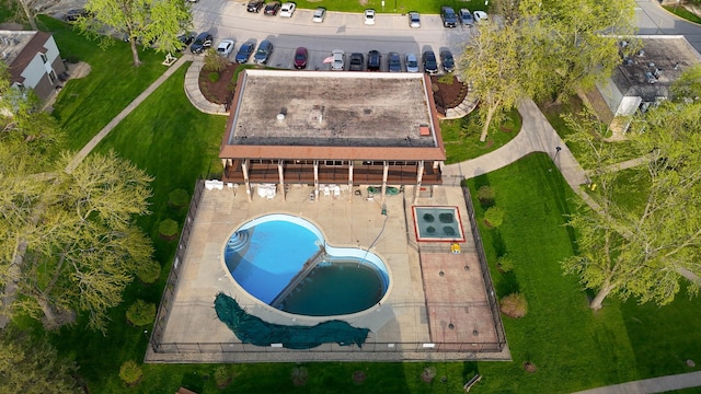 7330 Fairview Ave Unit 104, Downers Grove, IL 60516 - aerial view