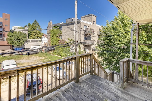1538 W Fry St, Chicago, IL 60642 - view of wooden terrace