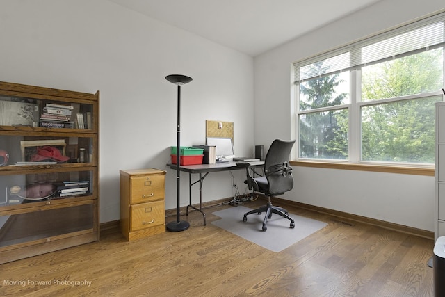 3149 Primrose St, Elgin, IL 60124 - office space with wood finished floors and baseboards