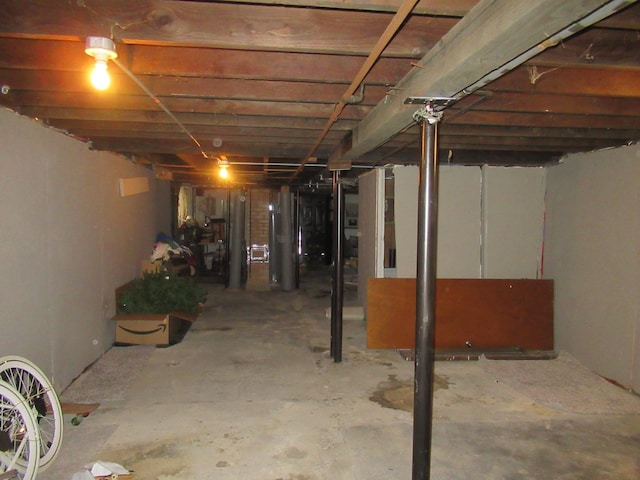 2952 S Bonfield St, Chicago, IL 60608 - view of unfinished below grade area