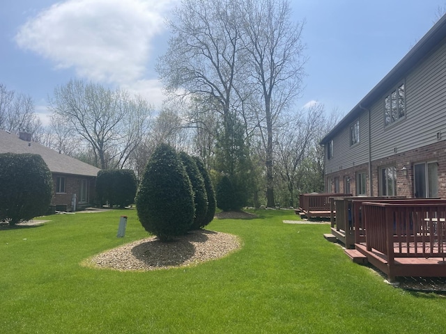 4305 W Termunde Dr, Alsip, IL 60803 - view of yard featuring a deck