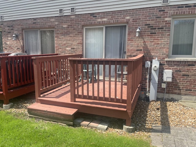 4305 W Termunde Dr, Alsip, IL 60803 - view of wooden deck