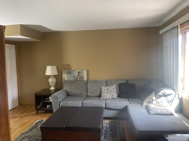 4305 W Termunde Dr, Alsip, IL 60803 - living room with light wood-type flooring and baseboards