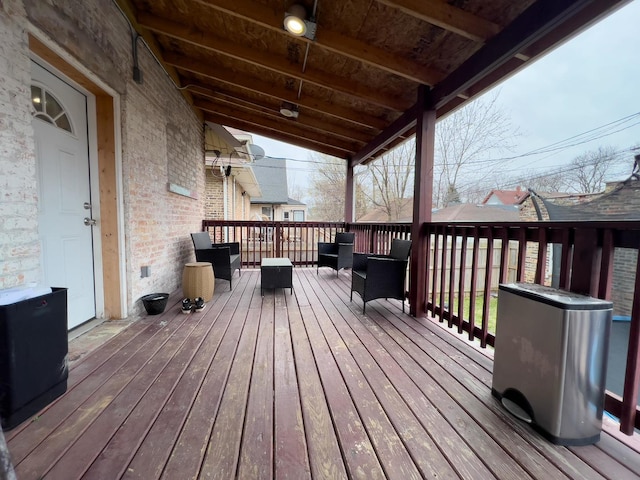 view of deck