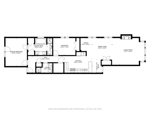 2119 W Evergreen Ave Unit 3W, Chicago, IL 60622 - floor plan / room layout