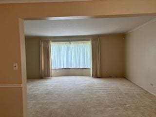 2700 Chariot Ln, Olympia Fields, IL 60461 - carpeted spare room featuring crown molding