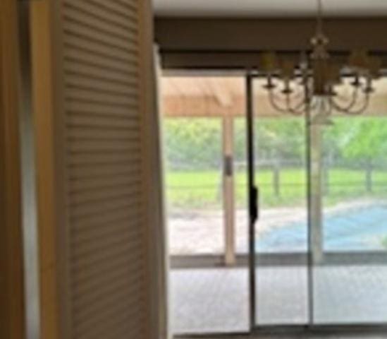 2700 Chariot Ln, Olympia Fields, IL 60461 - entryway with plenty of natural light and a chandelier