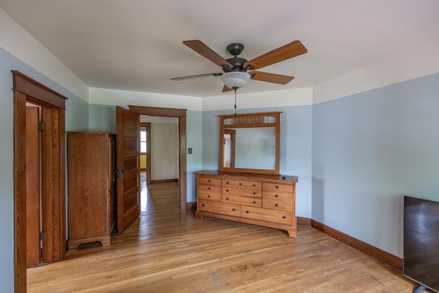 130 N Elm St, Leland, IL 60531 - interior space with baseboards and light wood-type flooring