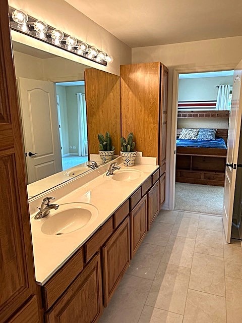 7770 Farrell Dr, Lakewood, IL 60014 - full bath with double vanity
