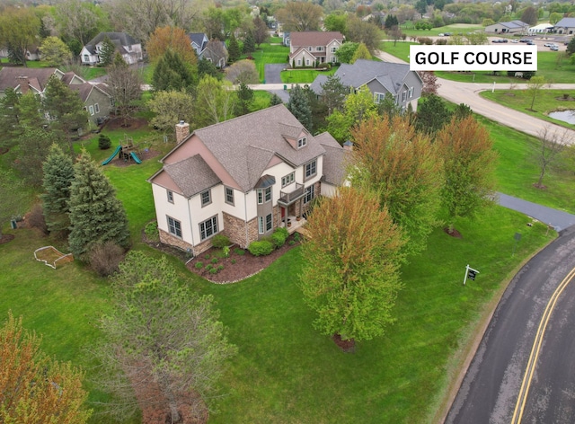 7770 Farrell Dr, Lakewood, IL 60014 - aerial perspective of suburban area