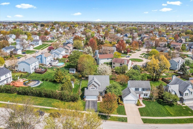 968 N Lancaster Cir S, Elgin, IL 60177 - drone / aerial view featuring a residential view