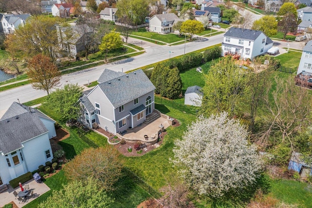 968 N Lancaster Cir S, Elgin, IL 60177 - aerial view with a residential view