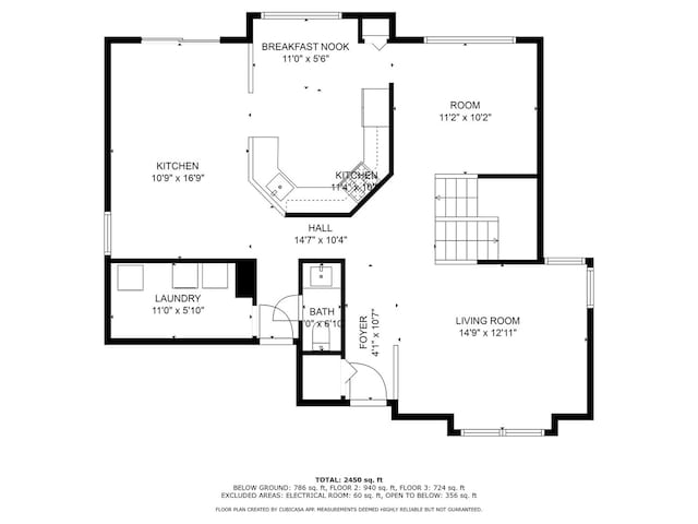 968 N Lancaster Cir S, Elgin, IL 60177 - plan