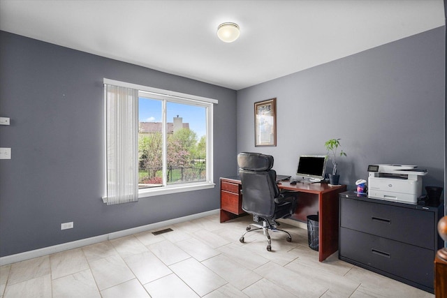 968 N Lancaster Cir S, Elgin, IL 60177 - office area with visible vents and baseboards