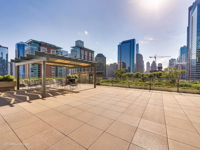 474 N Lake Shore Dr Unit 4808, Chicago, IL 60611 - view of property's community with a view of city and fence
