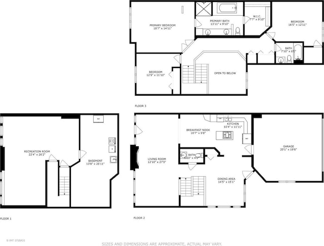 874 W Goodrich Pl, Palatine, IL 60067 - room layout