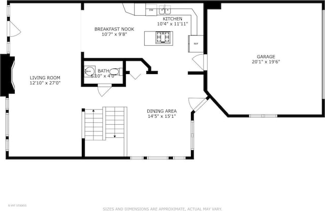 874 W Goodrich Pl, Palatine, IL 60067 - property floor plan